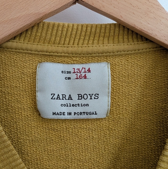 ✨4 for 12 Zara Bear Crewneck Sweatshirt Kids Size 13/14 - Picture 5 of 6